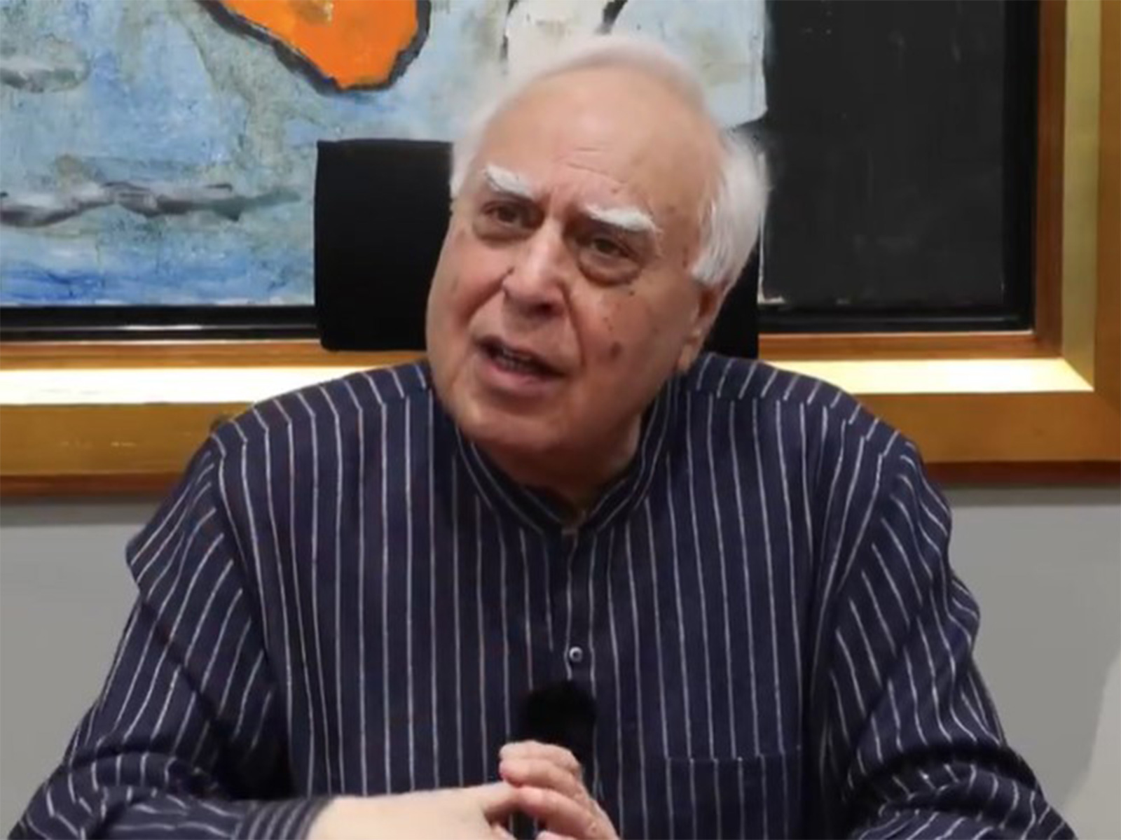 Rajya Sabha MP Kapil Sibal (Photo/ANI)