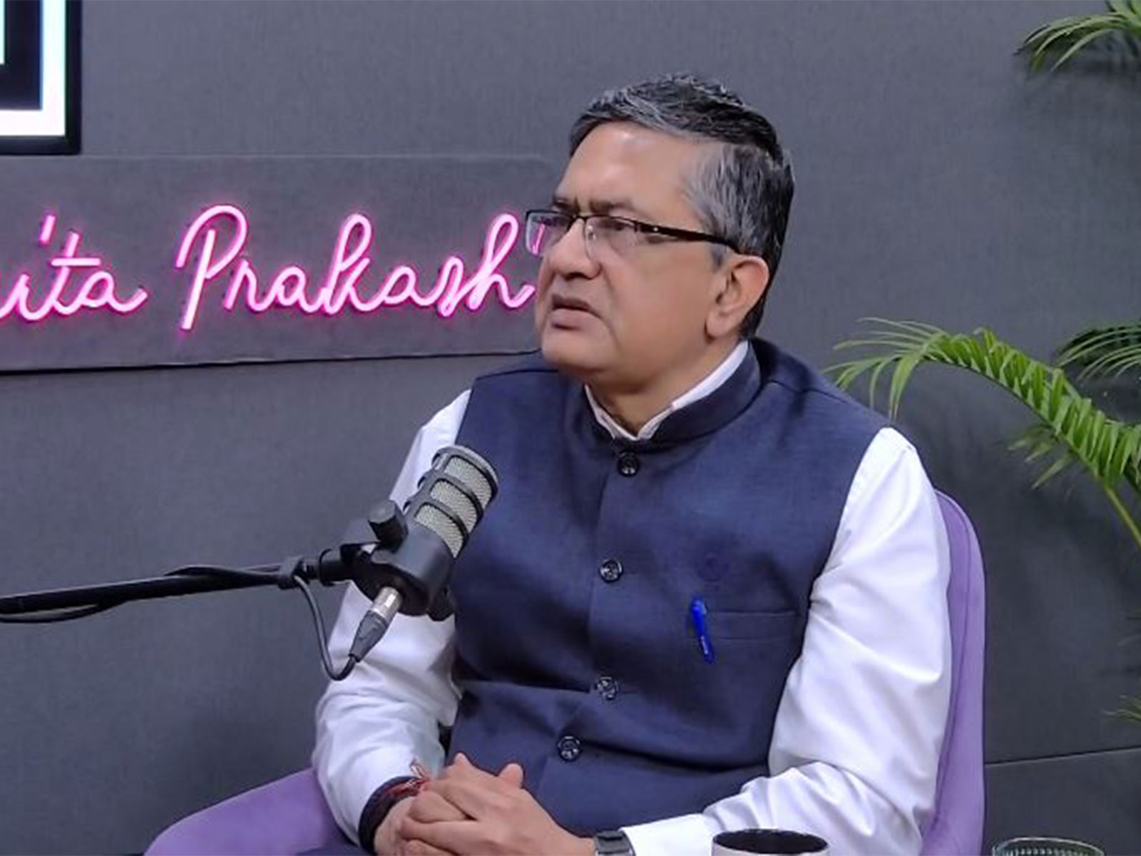 National Stock Exchange (NSE) Managing Director and CEO Ashish Chauhan (Image: ANI)