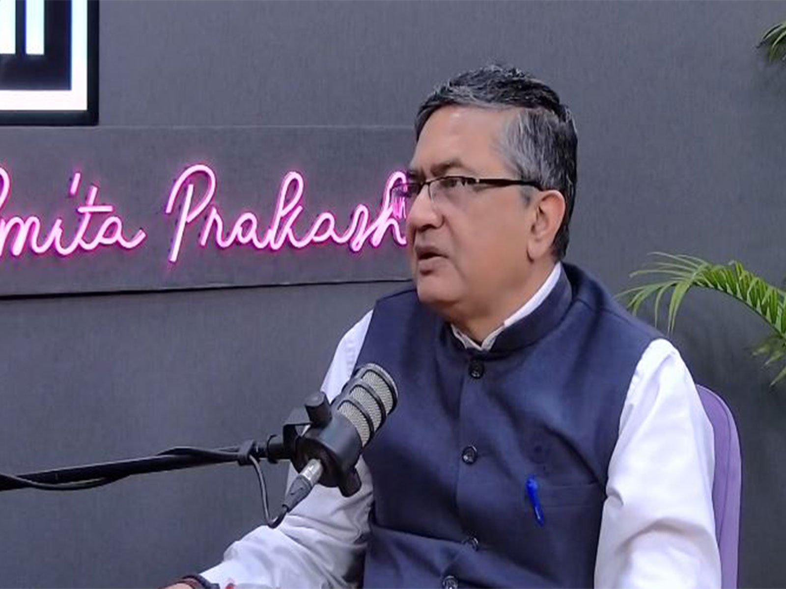 National Stock Exchange (NSE) MD and CEO Ashish Chauhan (Image: ANI)