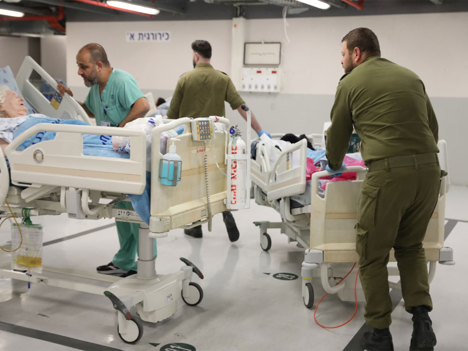 Ichilov Hospital in Israel's Tel Aviv implements emergency measures (Photo/TPS)