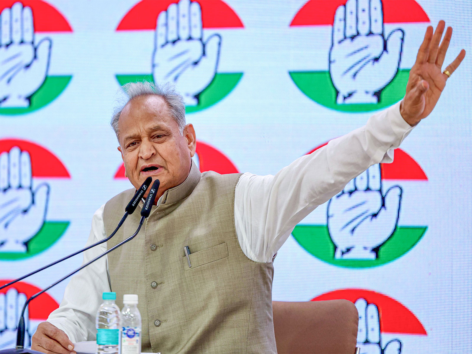 Former Rajasthan CM Ashok Gehlot (Photo/ANI)