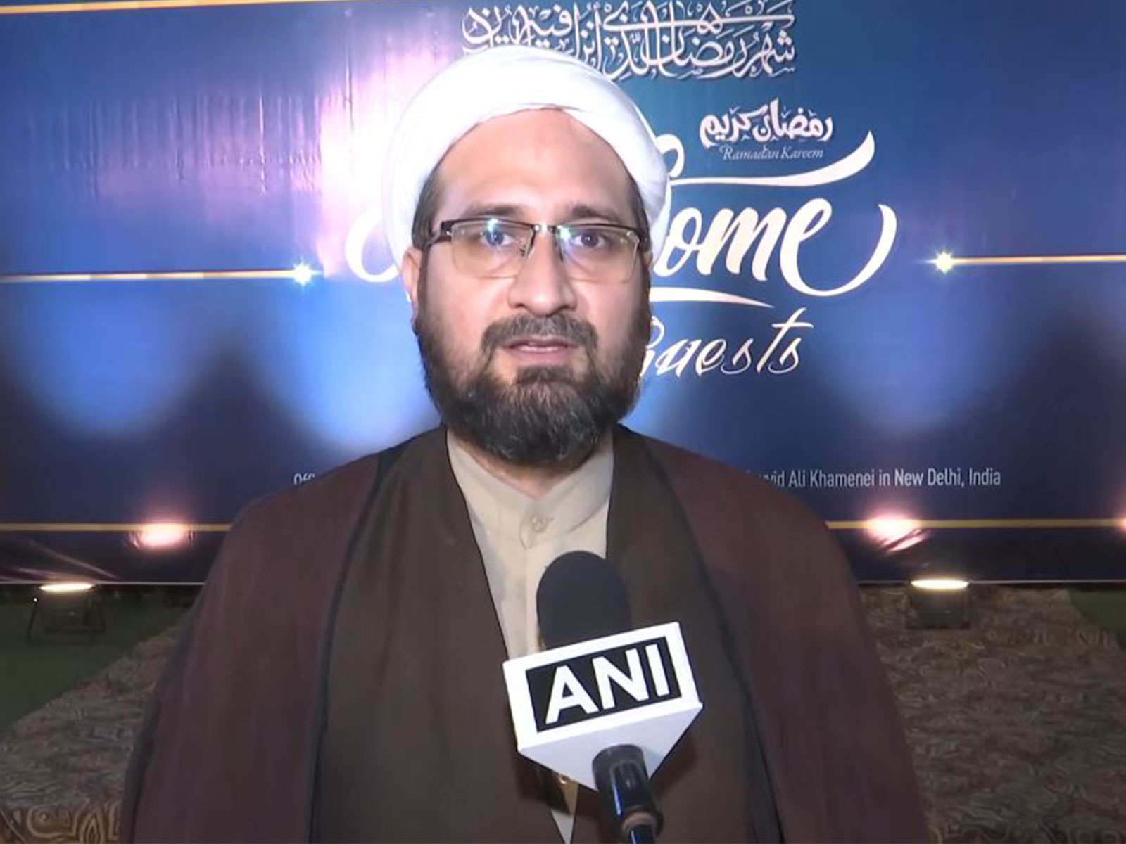 Deputy Representative of Ayatollah Ali Khamenei in India, Mohammad Hossein Zyiaee (Photo/ANI)