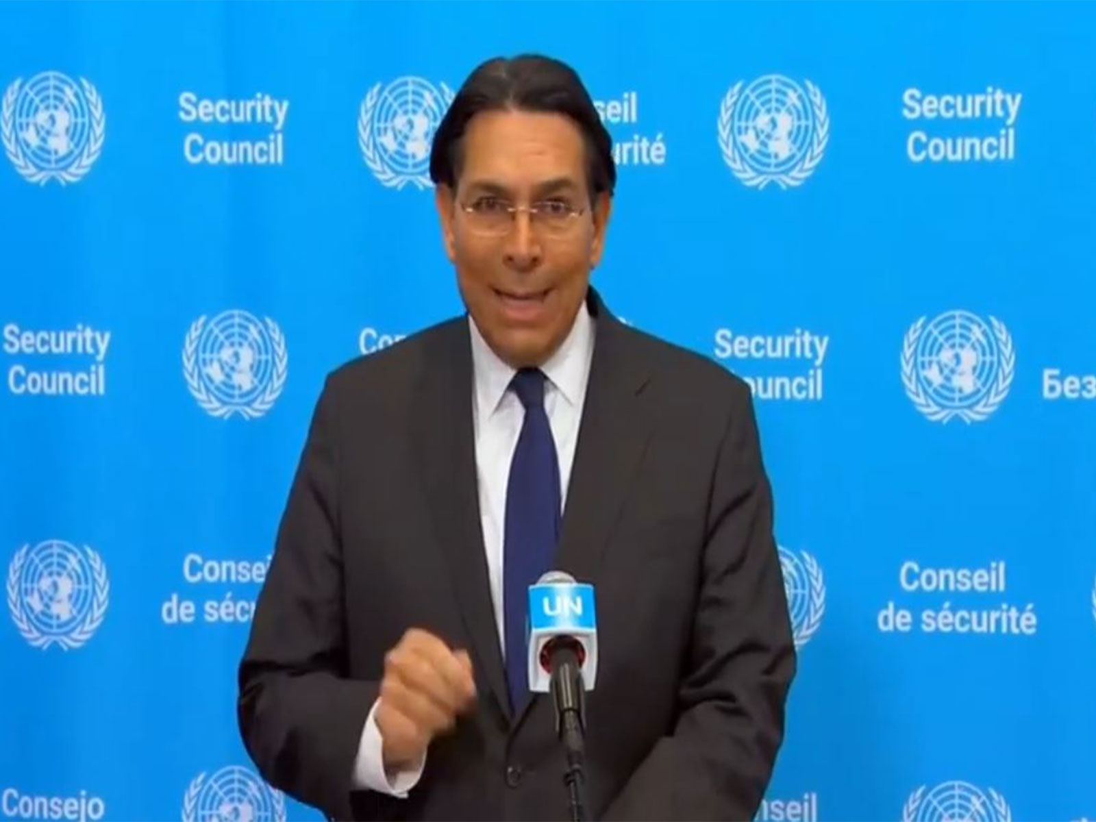 Israel's Ambassador to the United Nations Danny Danon (Photo/United Nations/Youtube)