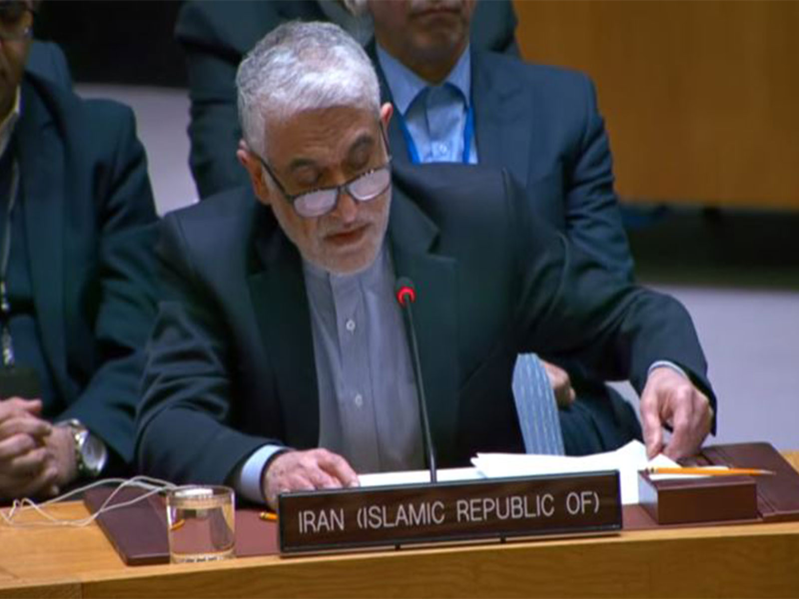 Iran's Ambassador to the United Nations, Amir Saeid Iravani (Photo/UNYoutube)