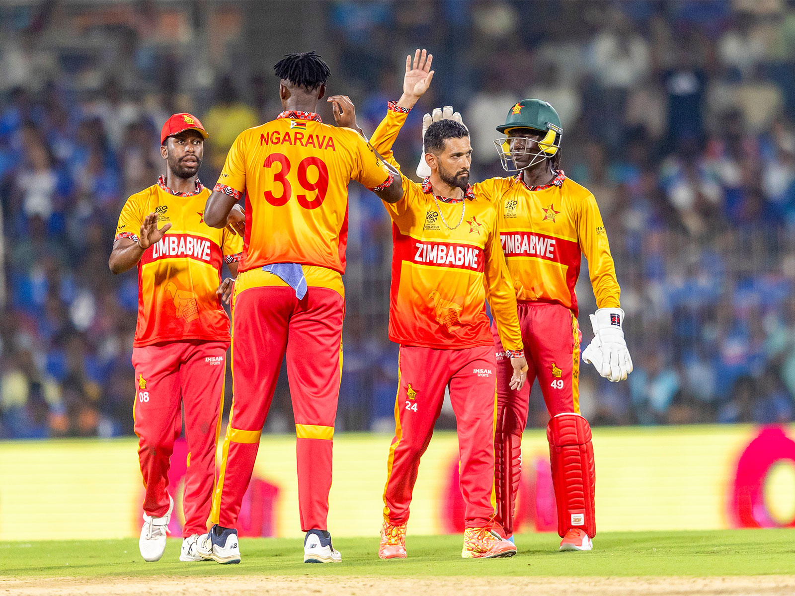 Zimbabwe cricket team (Photo: ANI)