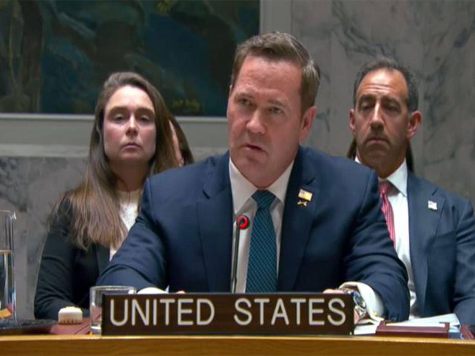 Mike Waltz, US Ambassador to UN (Photo/UN Youtube)