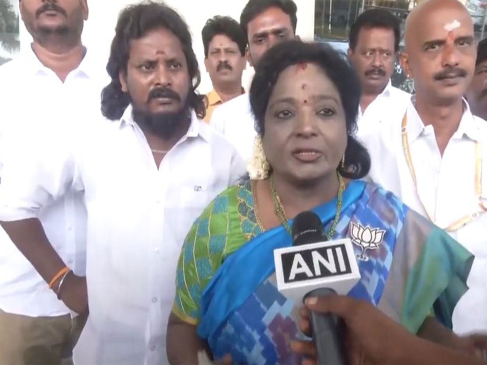 Former Governor of Telangana and BJP leader Tamilisai Sundararajan (Photo/ANI)