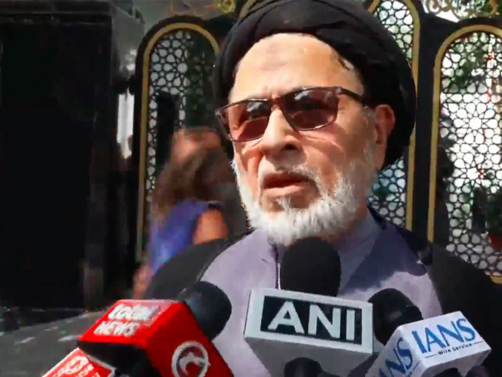 Imam of Shia Jama Masjid, Maulana Mohd Ali Mohsin Taqvi (Photo/ANI)