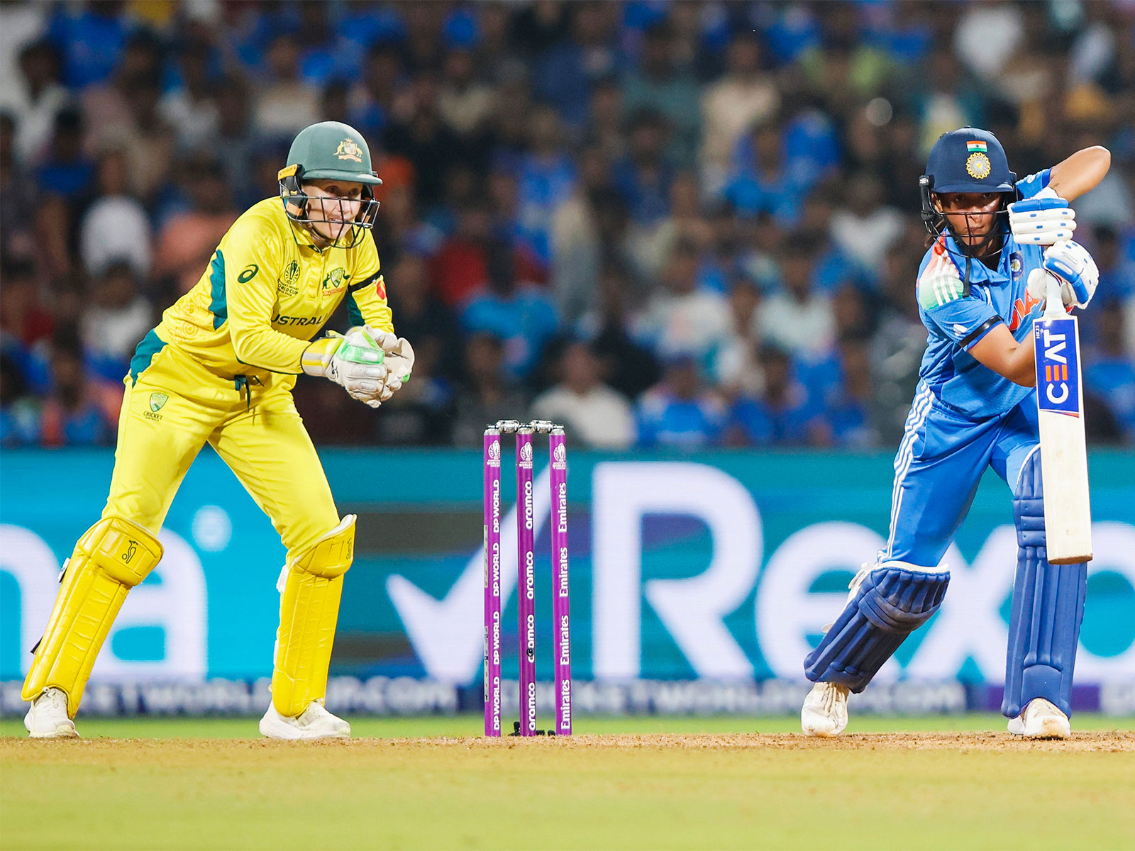 Harmanpreet Kaur batting (Photo: @BCCIWomen)