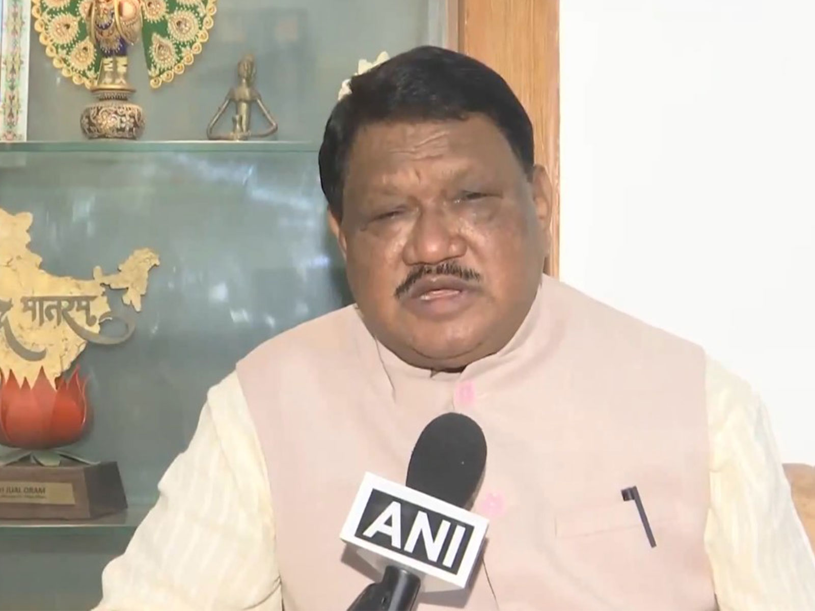 Union Minister Jual Oram (Photo/ANI) 