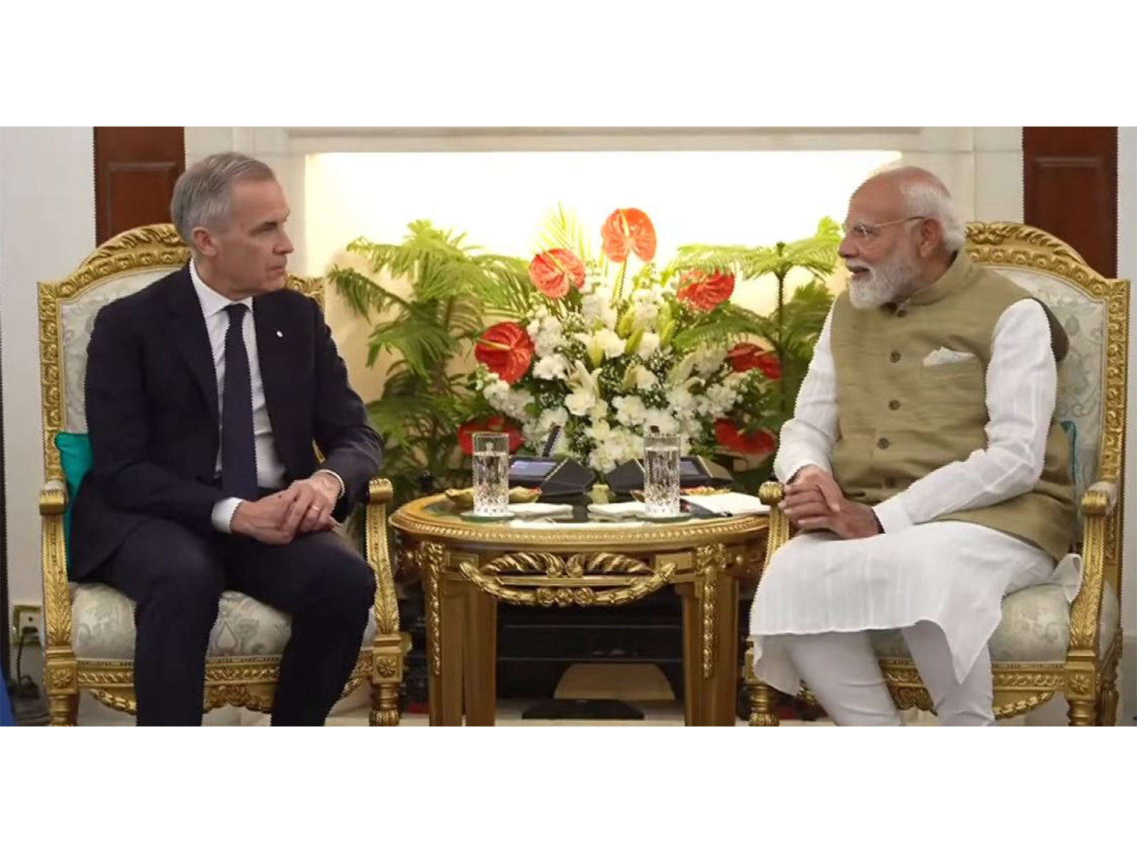 PM Modi holds bilateral talks with Canadian PM Carney (Photo/Youtube@NarendraModi)