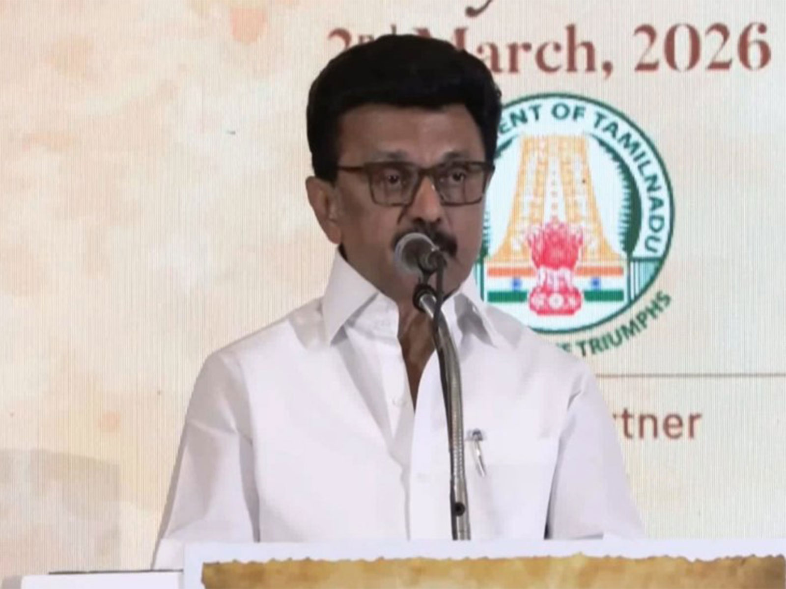 Tamil Nadu Chief Minister MK Stalin (Photo/TN DIPR)