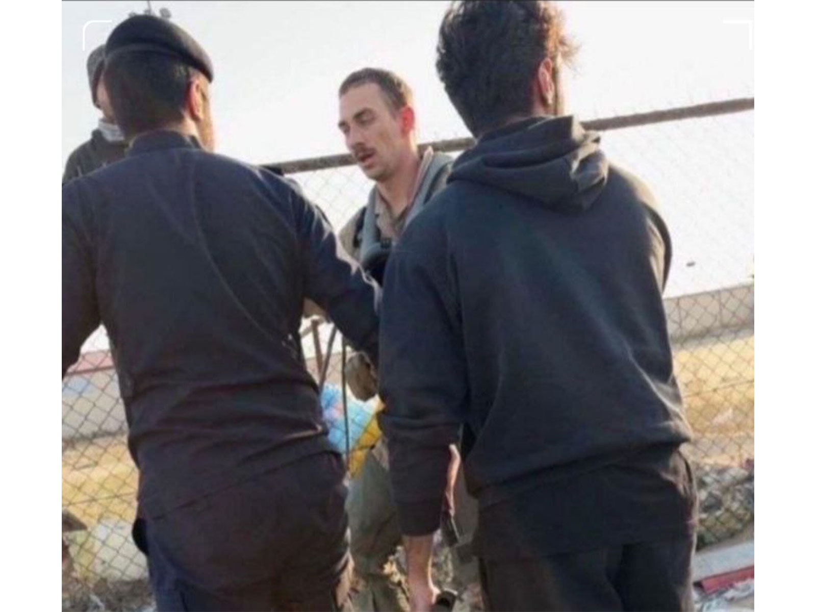 Alleged photo of American pilot whose F15 downed in Kuwait (Photo/ Iranian state media)