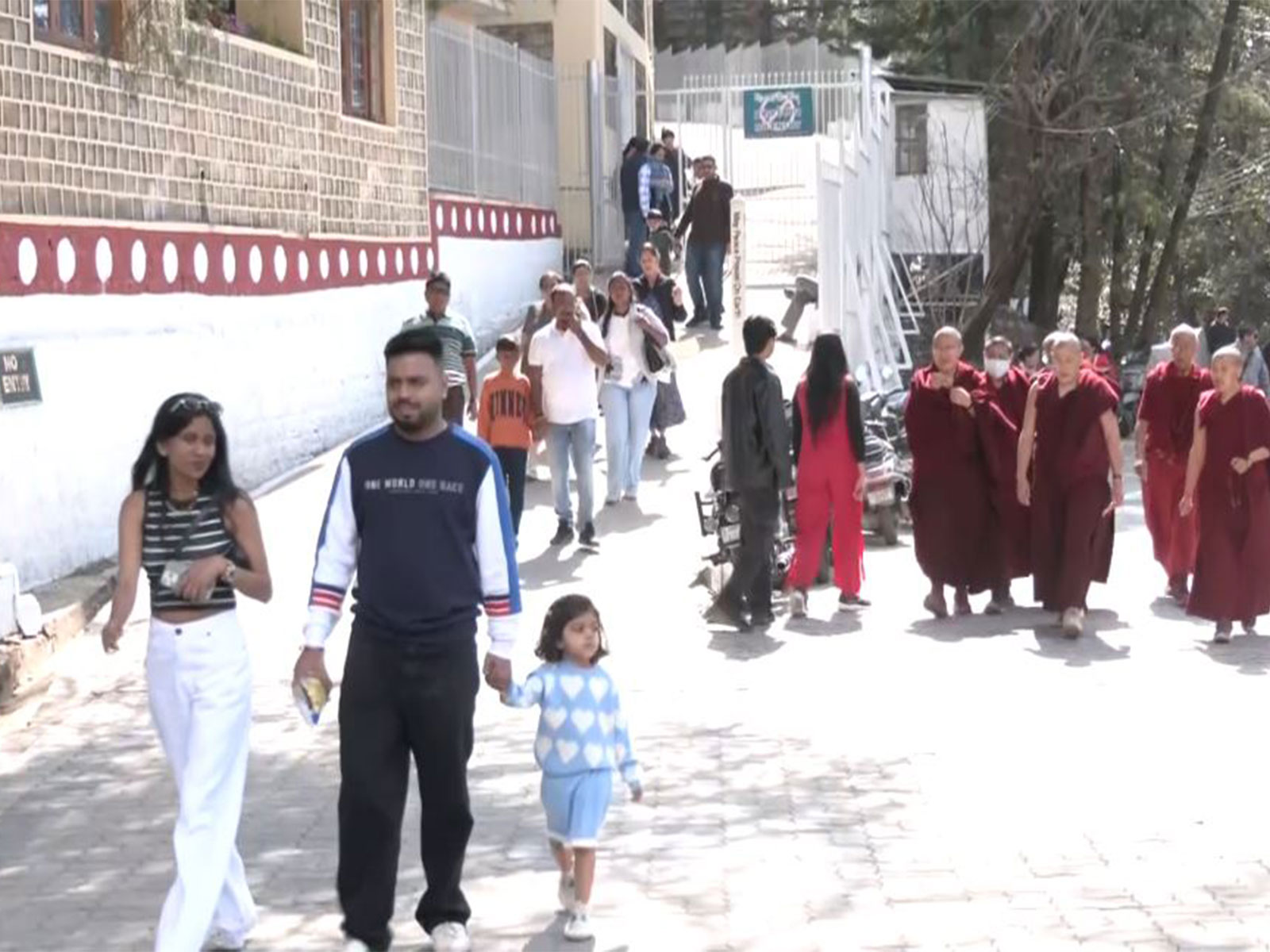 Visuals from Himachal Pradesh's Dharamshala (Photo/ANI)