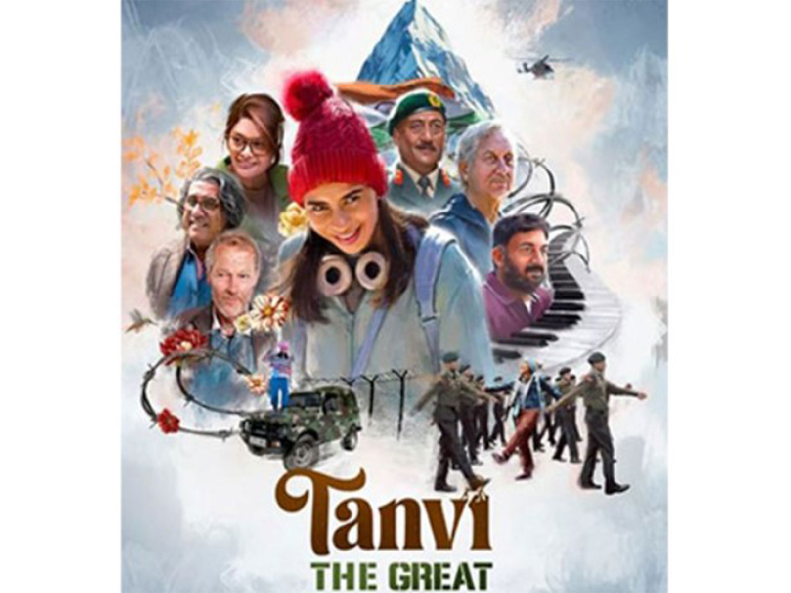Poster of Tanvi The Great (Image source: Anupam Kher's Instagram)