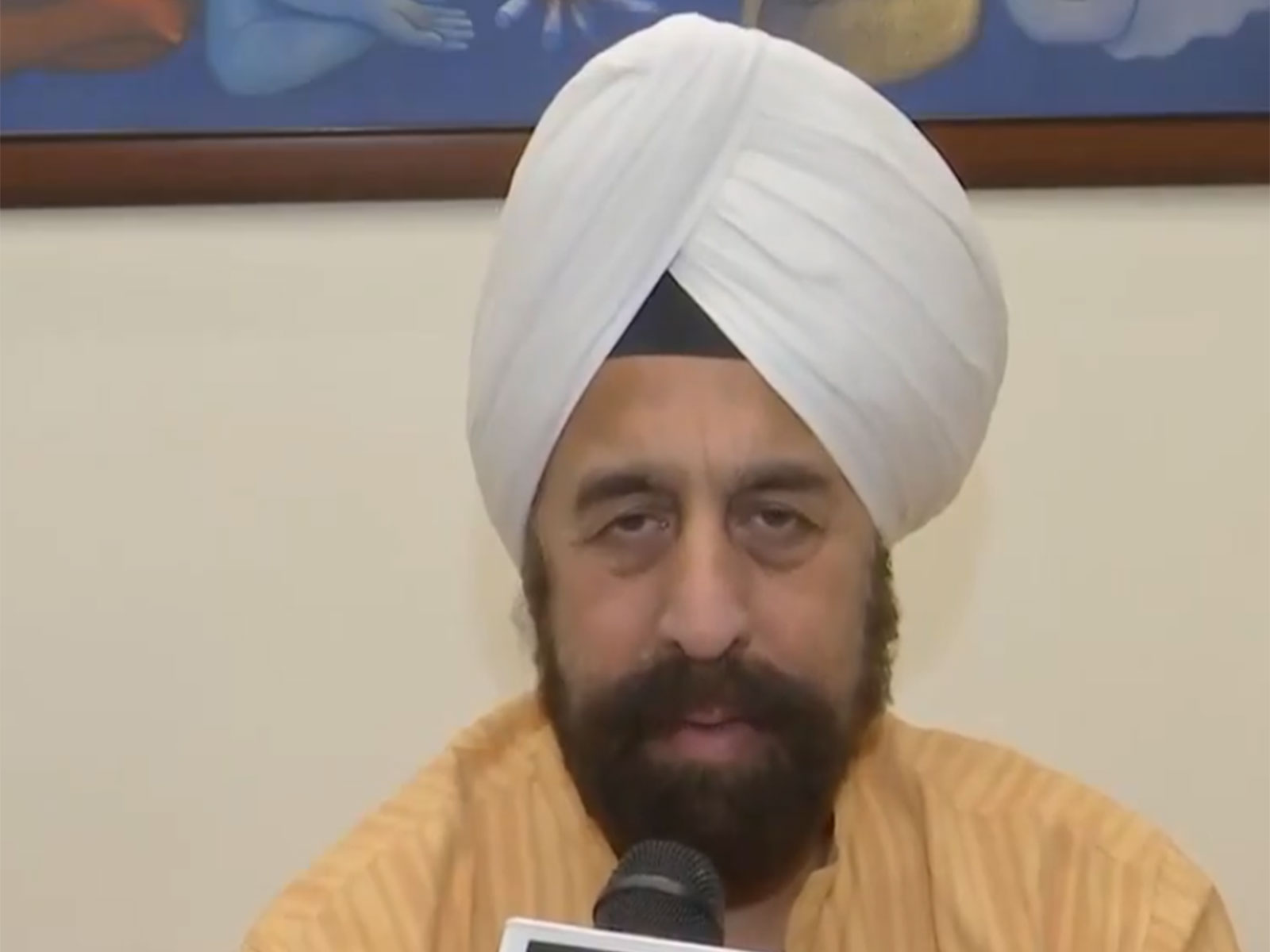 BJP National Spokesperson RP Singh (Photo/ANI)