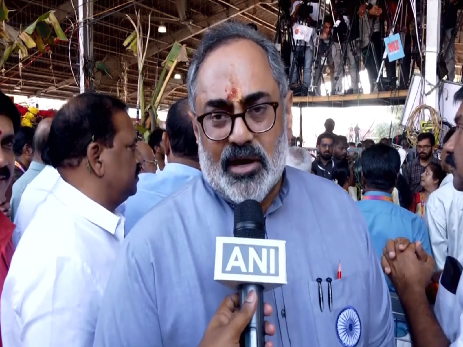 Kerala BJP President Rajeev Chandrasekhar (Photo/ANI)