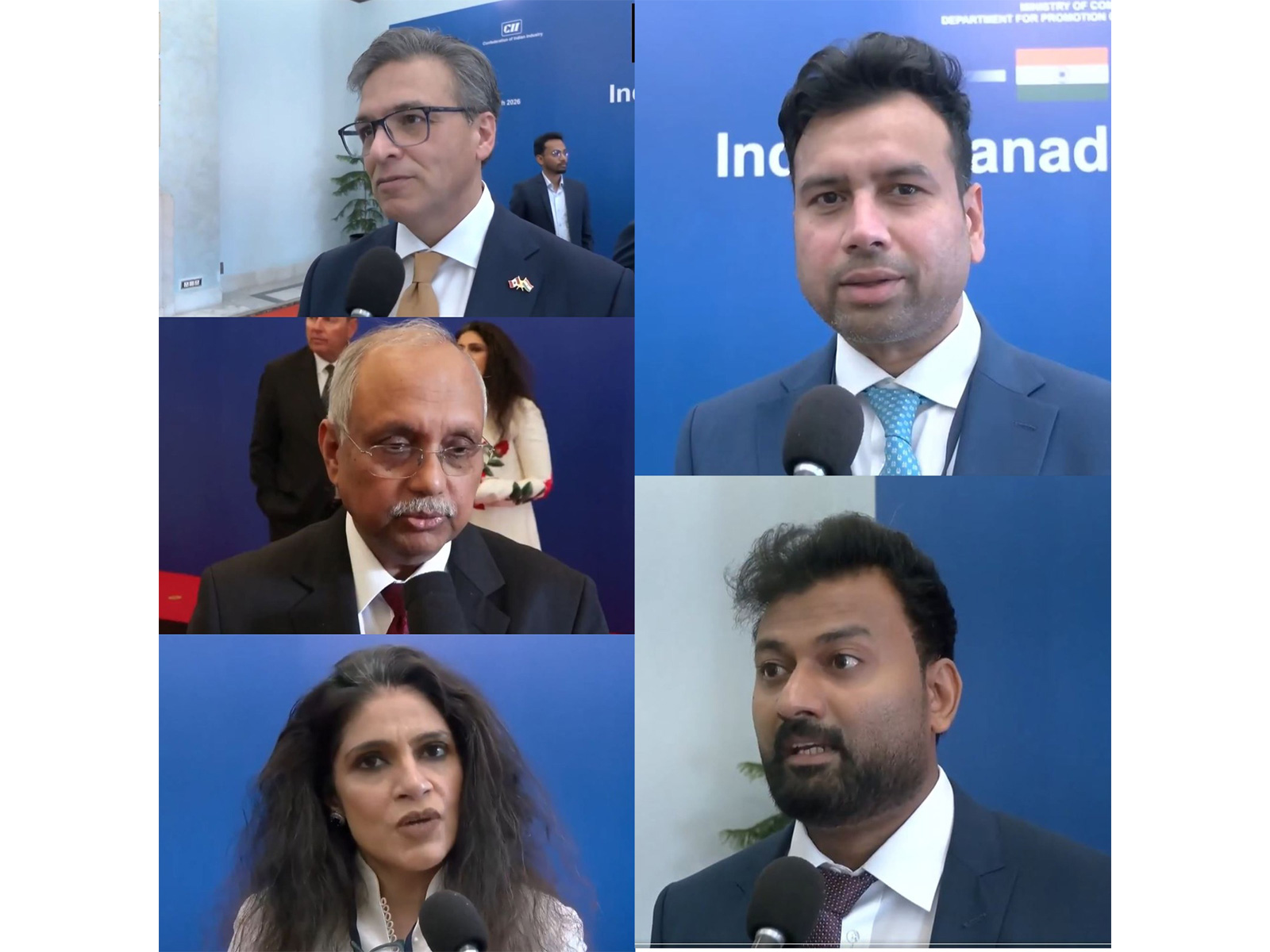 India-Canada CEOs Forum (Images: ANI)