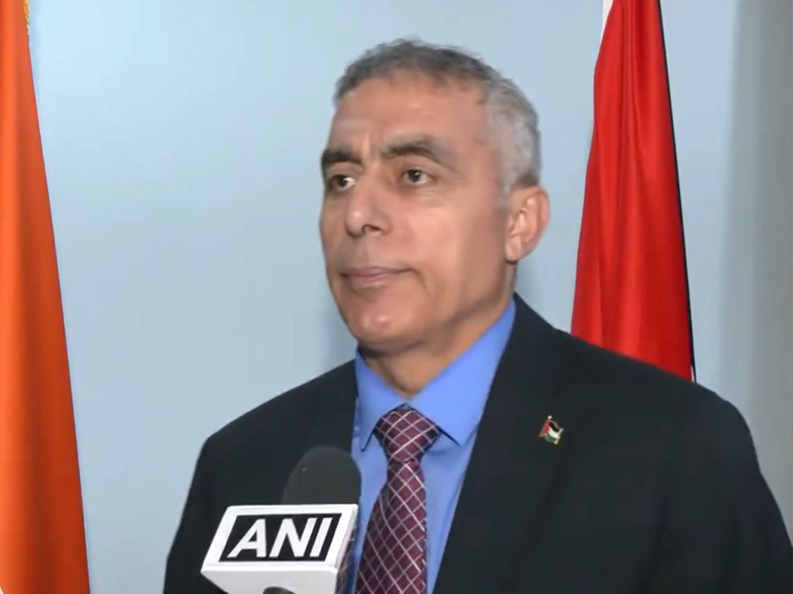 Palestine Ambassador to India Abdullah Abu Shawesh (Photo/ANI)