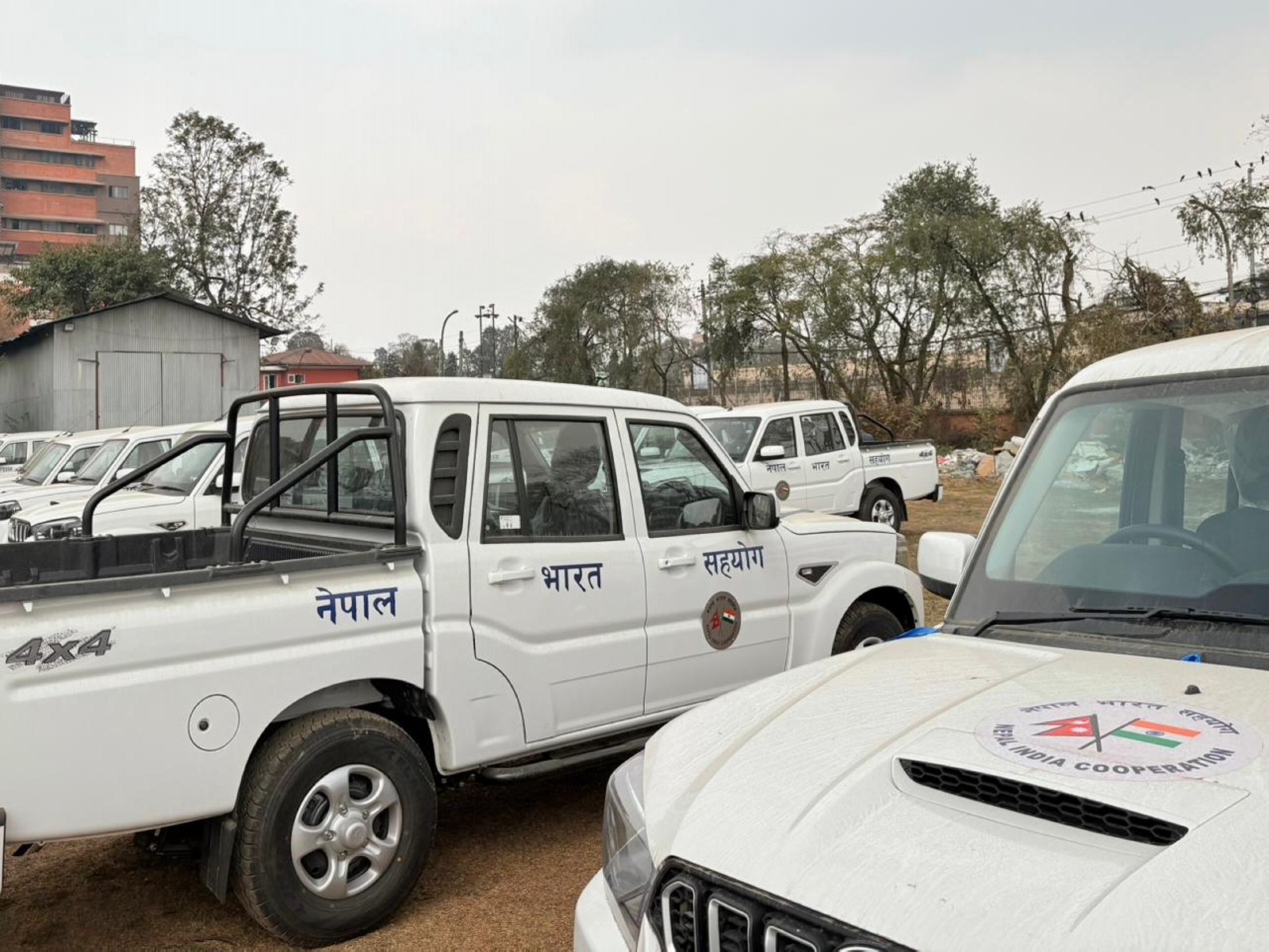 India provides vehicles as Nepal heads to landmark polls (Photo/ANI)