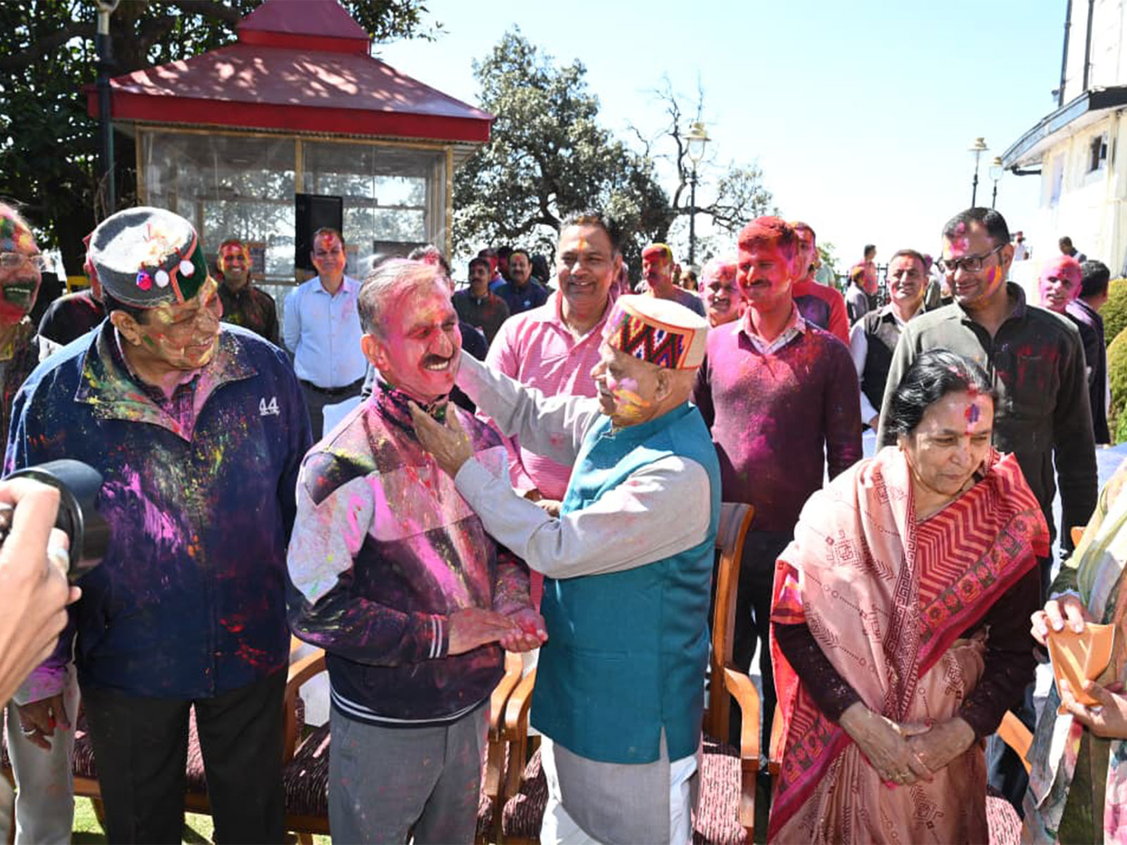 Himachal Pradesh Governor Shiv Pratap Shukla and Chief Minister Thakur Sukhvinder Singh Sukhu (Photo/x/@SukhuSukhvinder)
