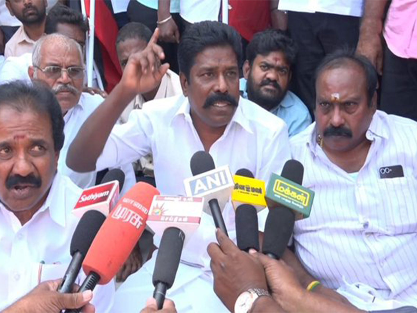 DMK Trichy Central Secretary Vairamani (Photo/ANI)