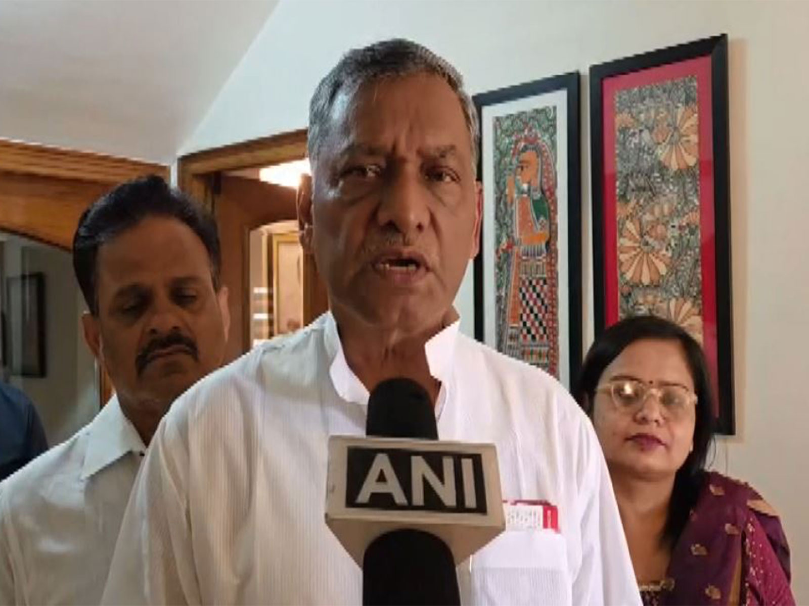 Congress MP Akhilesh Prasad Singh (Photo/ANI)