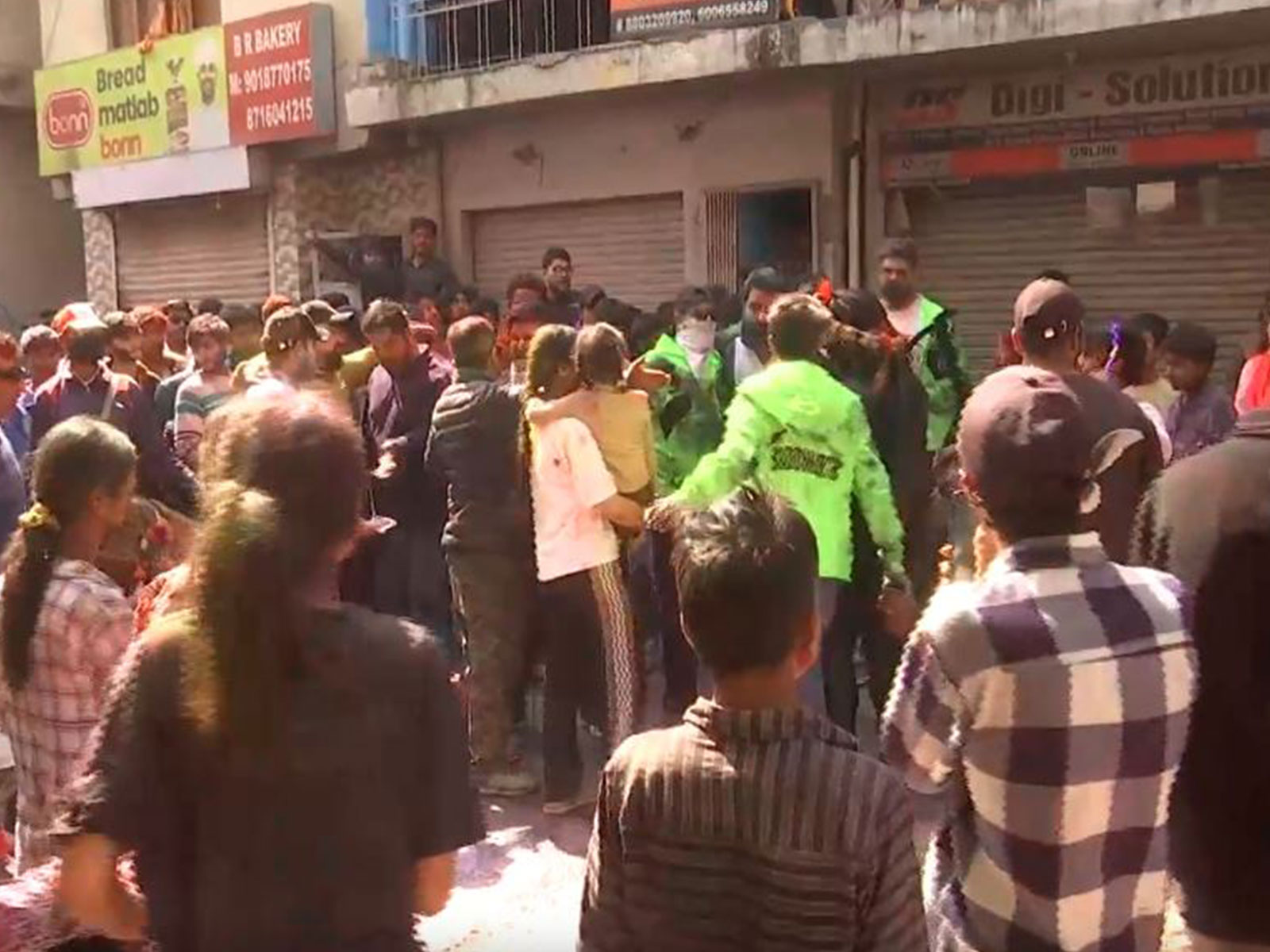 Holi celebrated with unique Behro Dev Janki procession in J&K's Rajouri (Photo/ANI)