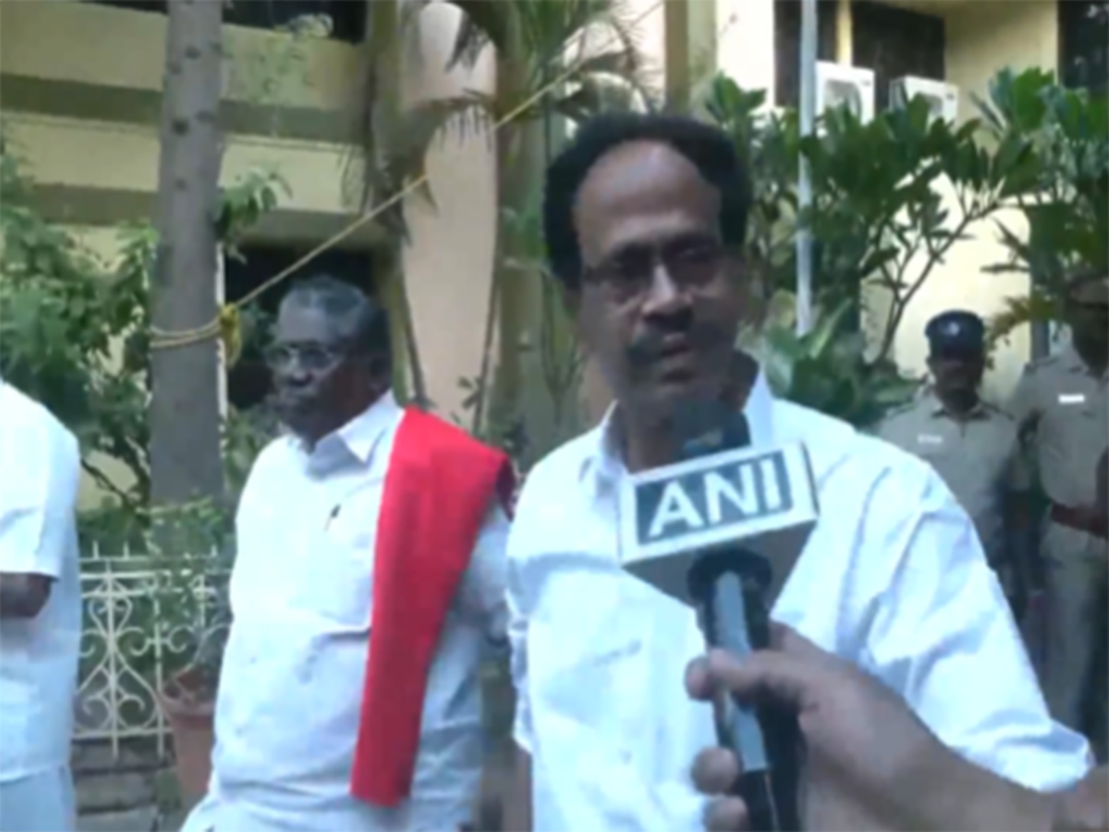 CPI(M) Secretary M Veerapandian (Photo/ANI)