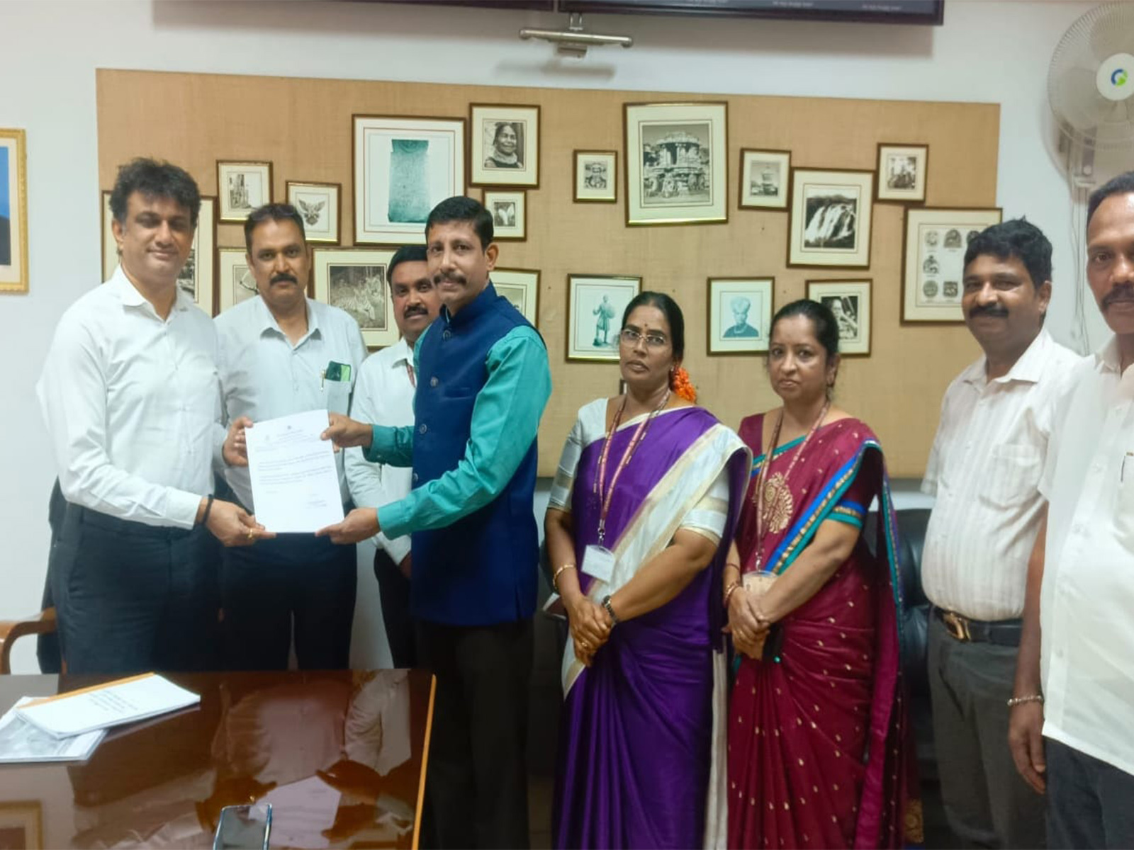 Report submitted to government (Photo/District Information Officer)