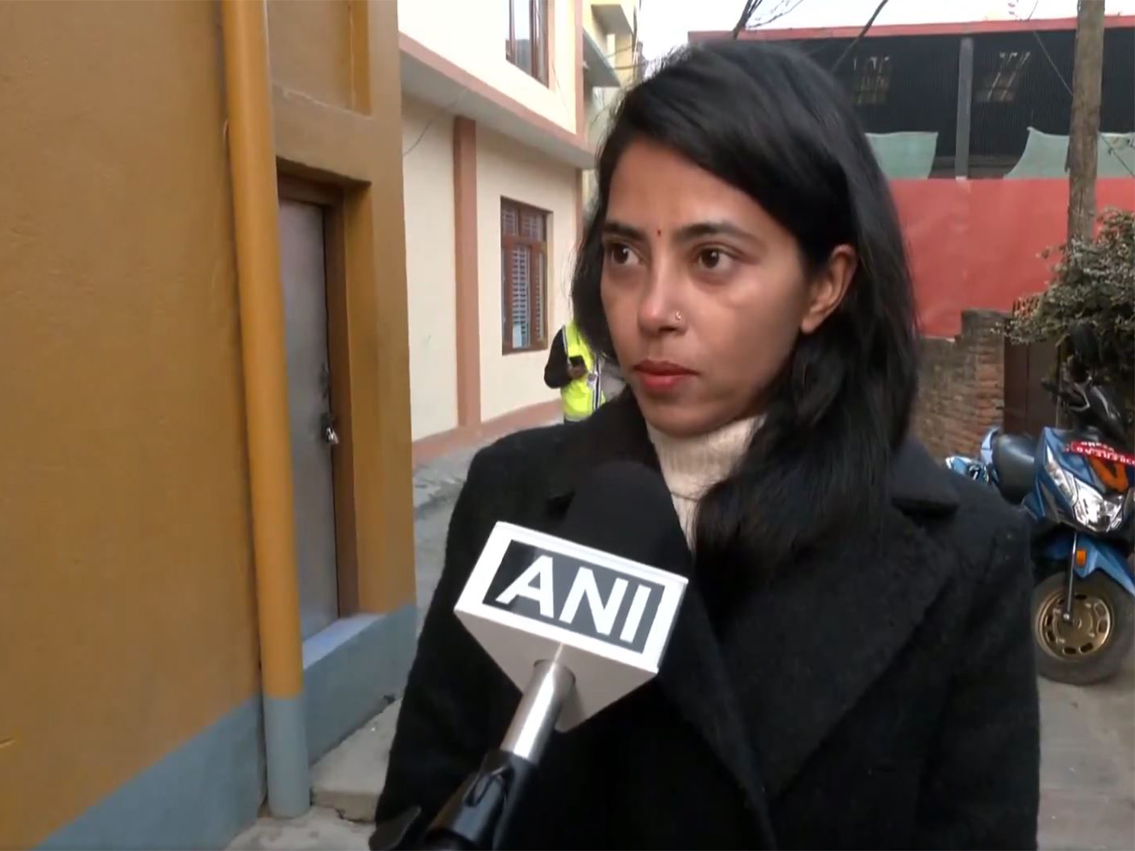 A voter speaks to ANI about expectations for political stability and corruption-free governance during Nepal's 2026 general election in Kathmandu. (Photo/ANI)