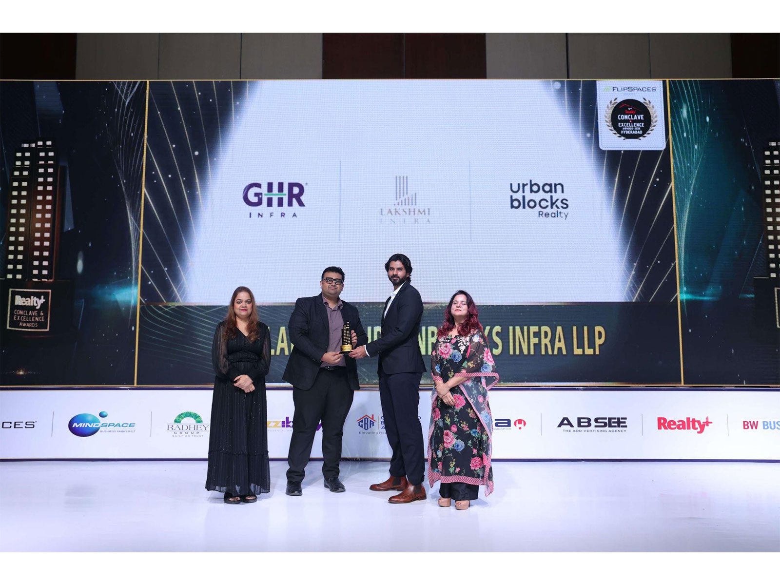 Mr. Rohit Reddy Vangala, Partner, accepted the award in person at the Awards ceremony