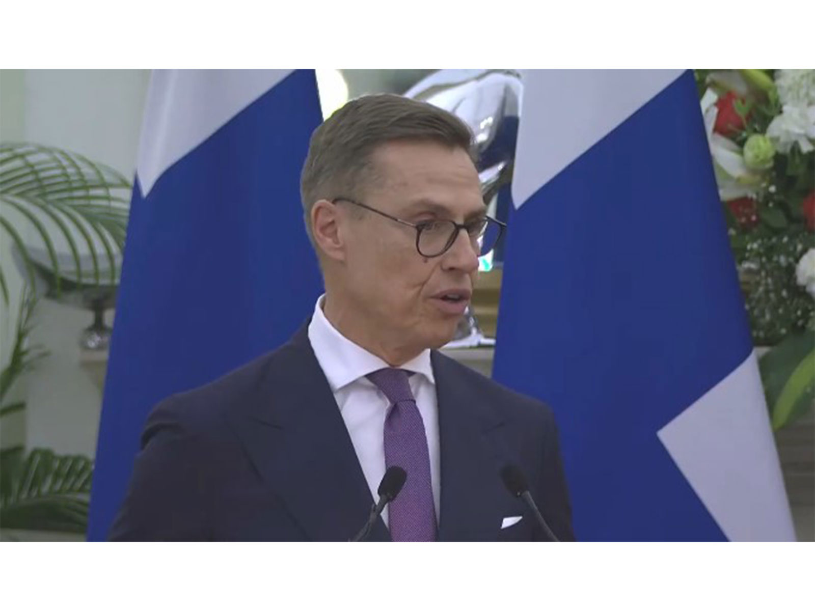 Finland President Alexander Stubb at Joint Press Meeting (Photo/Youtube/NarendraModi)