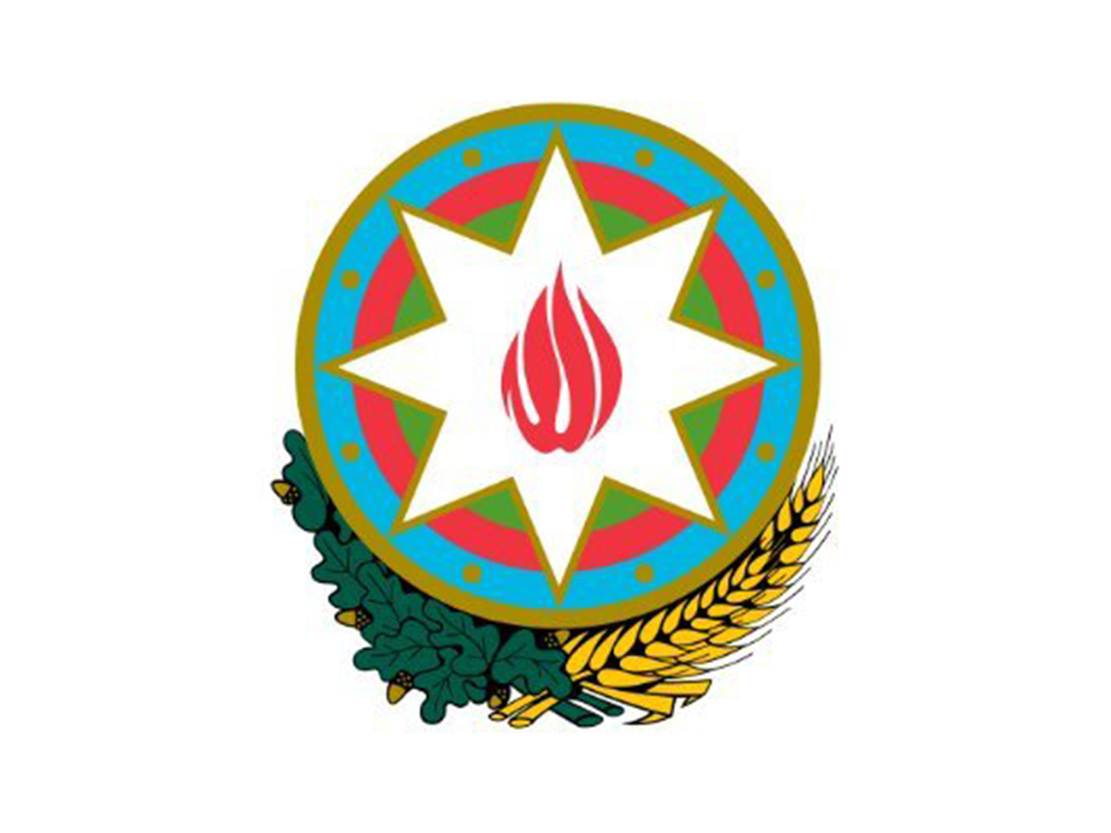 Emblem of Azerbaijan's Ministry of Foreign Affairs. (Photo: X/@AzerbaijanMFA)