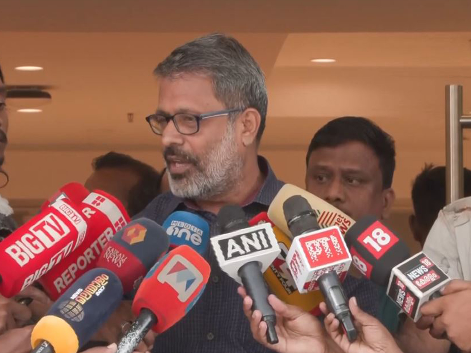 CPI(M) Palakkad District Secretary EN Suresh Babu (Photo/ANI)