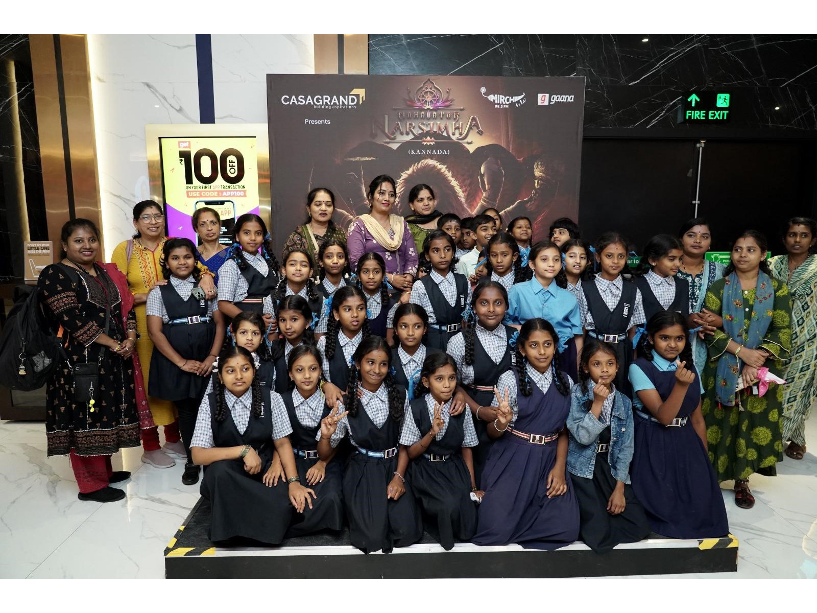 Casagrand Brings Joy to 180 Under privileged Children in Association with Radio Mirchi; Hosts Special Screening of Mahavatar Narsimha Movie in Bengaluru