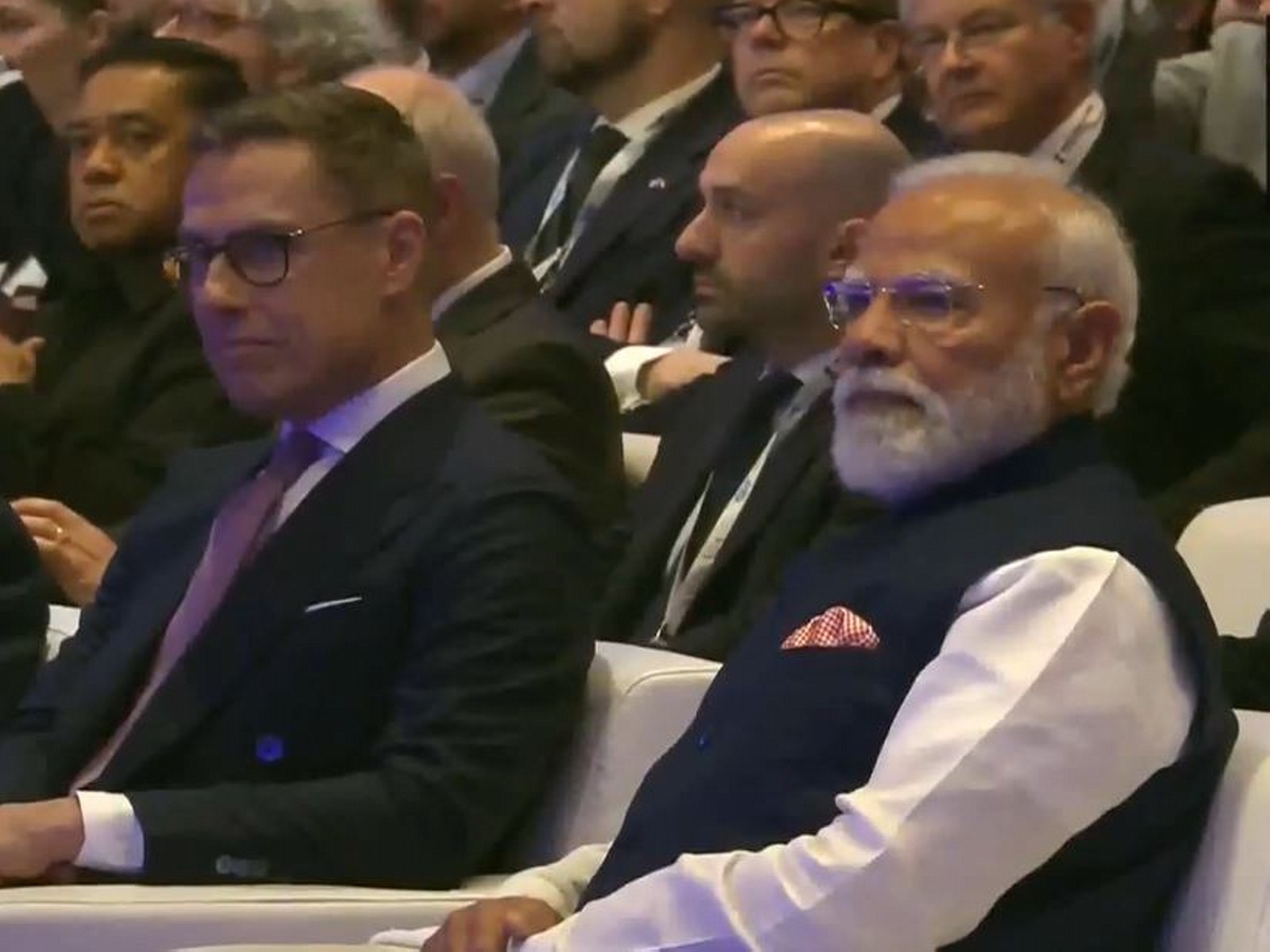 PM Modi with Finnish President Stubb (Photo/DD)