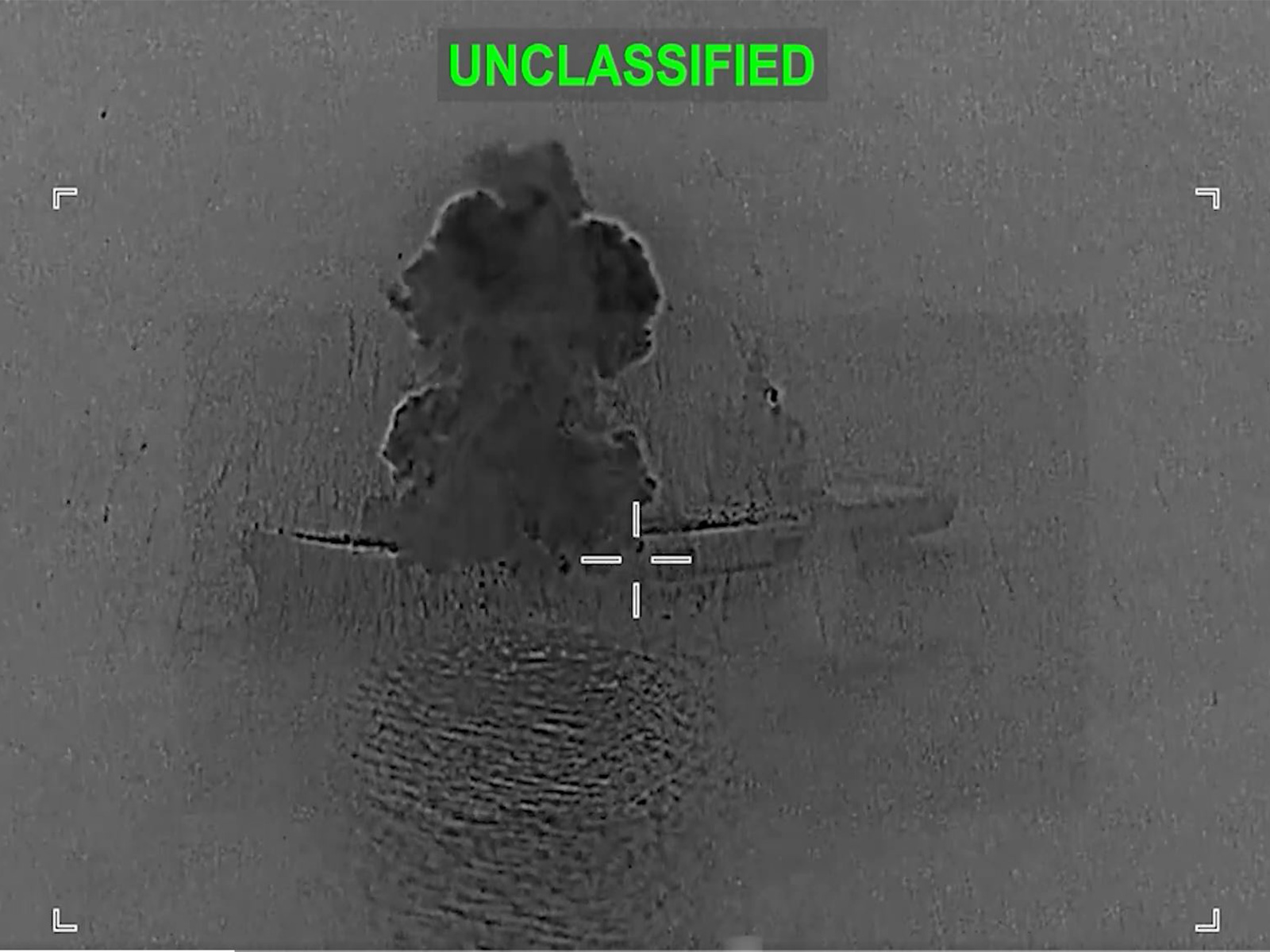 Footage released by US Central Command (CENTCOM) shows an Iranian vessel, described as a "drone carrier", engulfed in thick smoke after being struck during a maritime engagement amid escalating US-Iran conflict. (Photo: X/@CENTCOM)