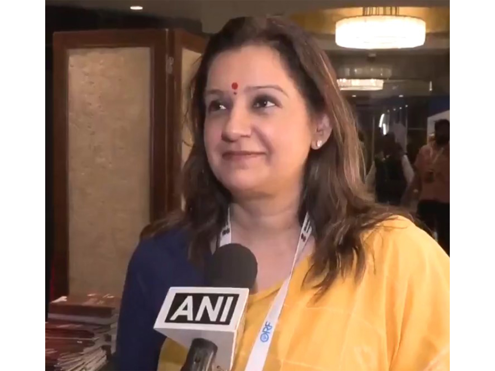 Shiv Sena (UBT) MP Priyanka Chaturvedi (Photo: ANI) 