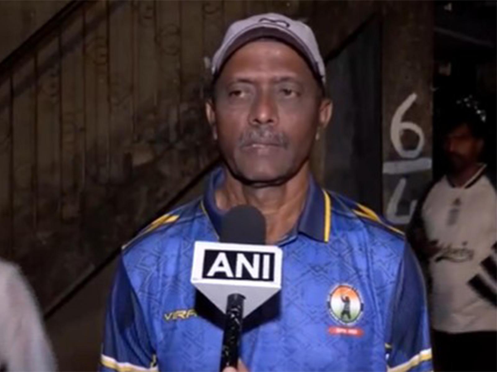 Suryakumar Yadav's childhood cricket coach Ashok Aswalkar (Photo/ANI)