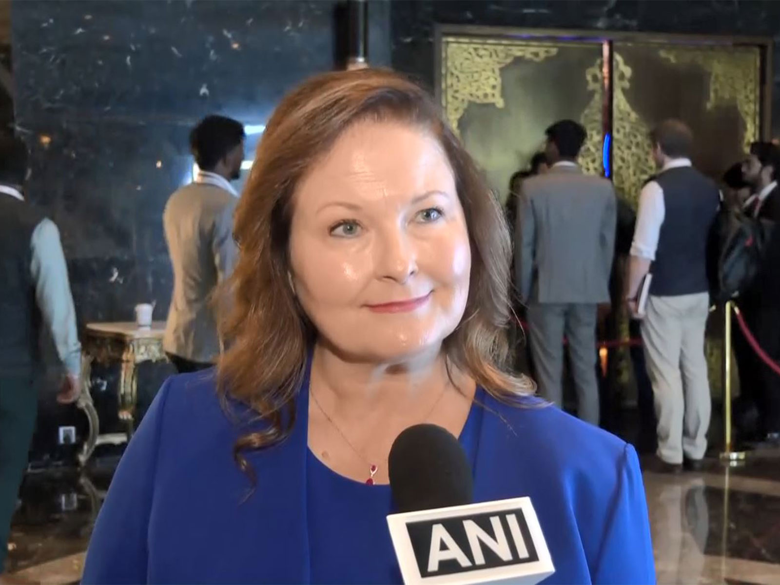 Meredith Walker, Chief Economist at the US-based Cyber Future Foundation (Photo/ANI)
