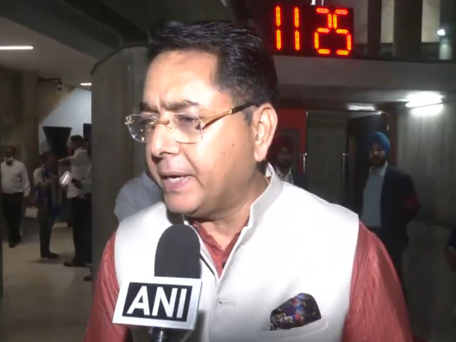 Punjab Cabinet Minister and Aam Aadmi Party's state president Aman Arora (Photo/ANI)