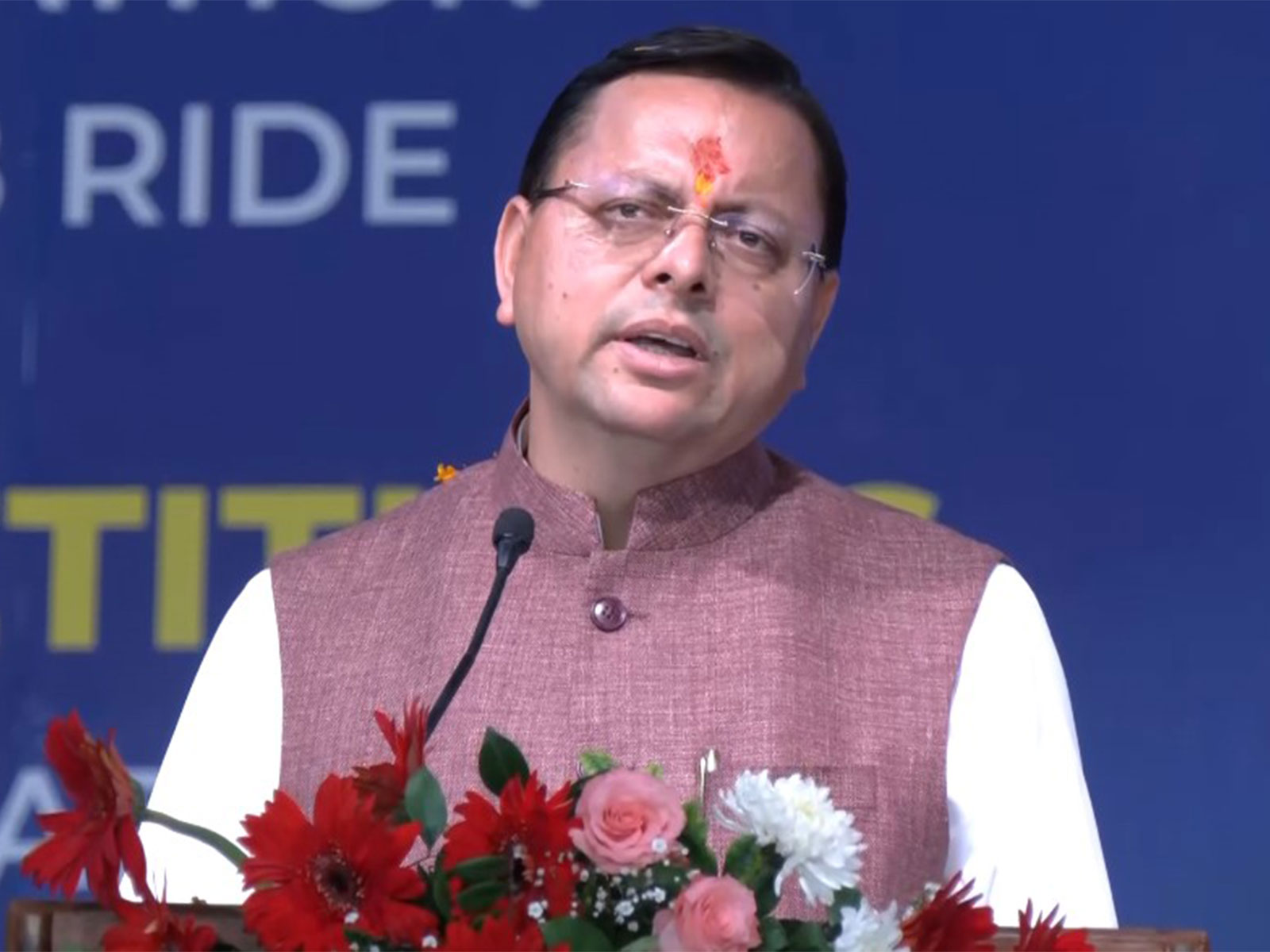 Uttarakhand Chief Minister Pushkar Singh Dhami (Photo/ANI)