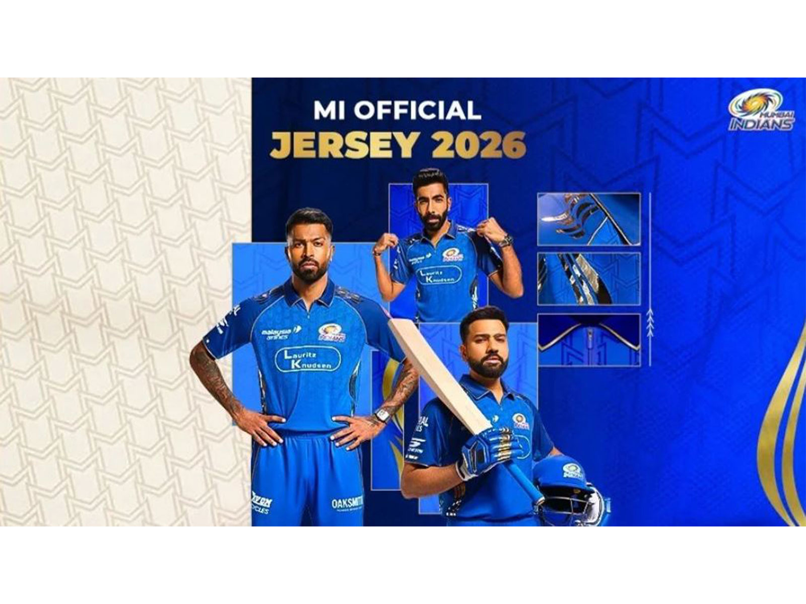Mumbai Indians (MI) new jersey. (Photo: MI official website)