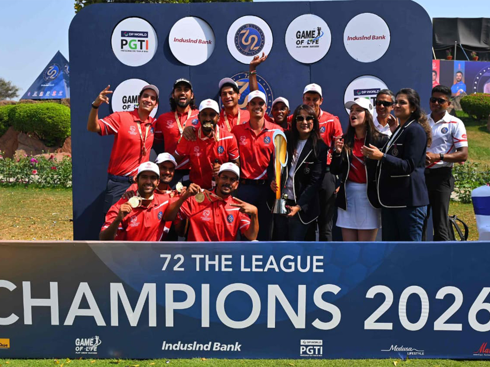 Rajasthan Regals complete dominating finals win in 72 the league. (Photo/PGTI)