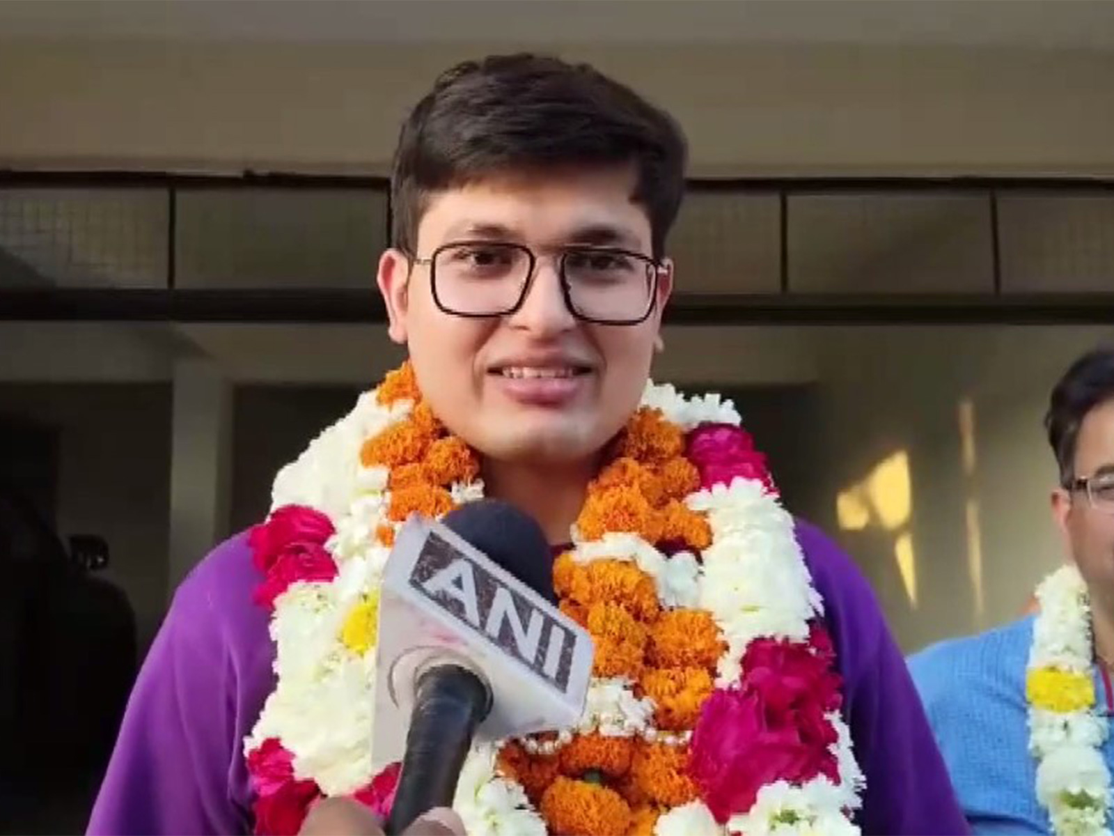 UPSC All India Rank 1 holder Anuj Agnihotri (Photo/ANI)