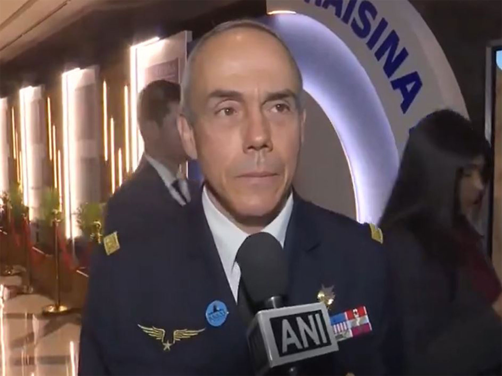 Deputy to the Chief of the Air and Space Force Staff in the French Air Force, Major General Dominique Tardif (Photo/ANI)