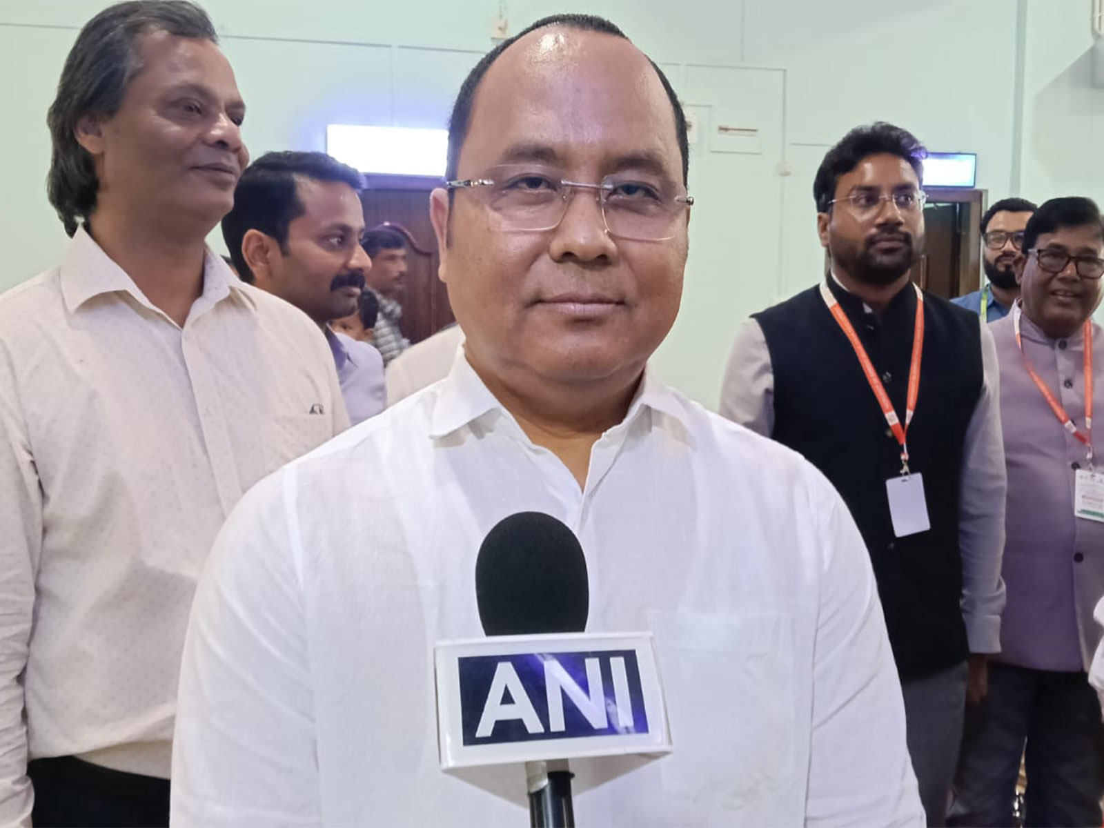 Tripura Forest minister Animesh Debbarma (Photo/ANI)