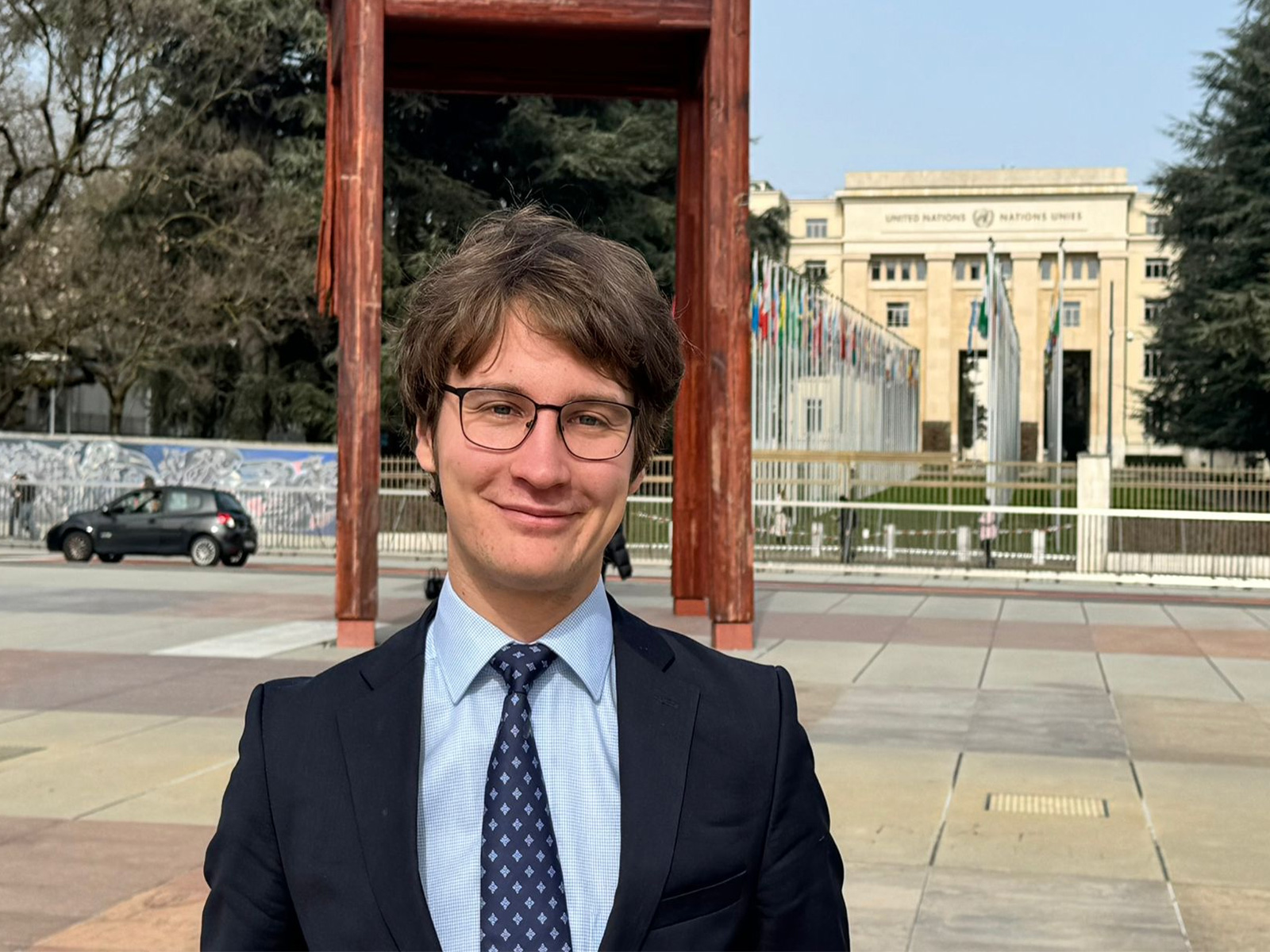 Jan Hubel, master's student at the University of Oxford (Photo/ANI)