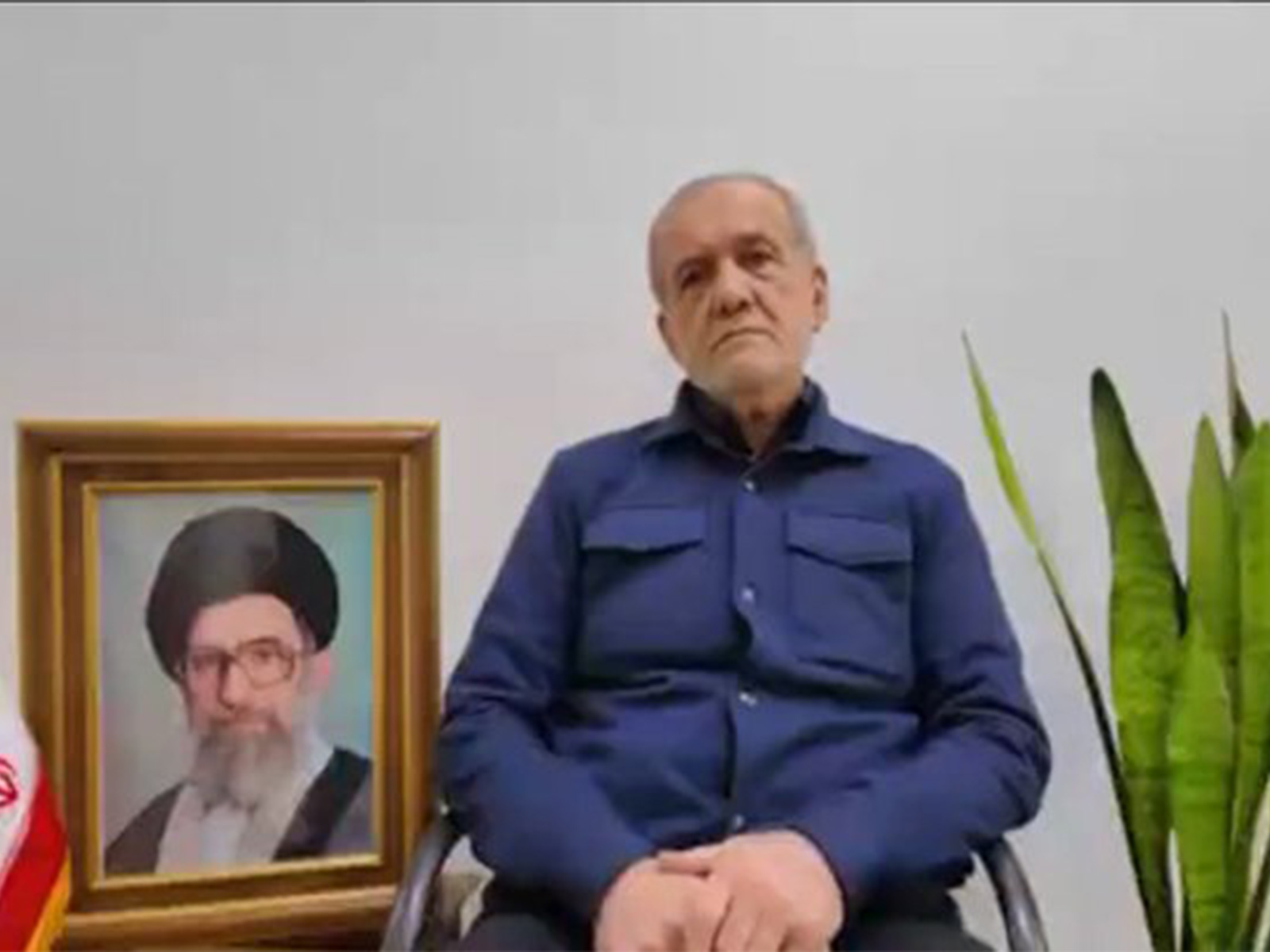 Iranian President Masoud Pezeshkian (Photo/Iran State Media)